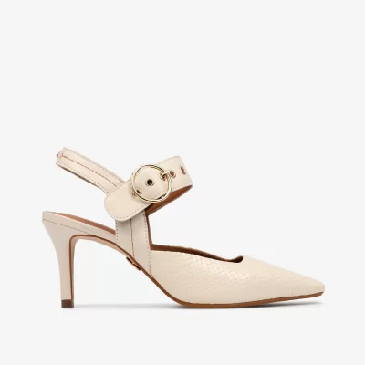 SLINGBACK CUERO SNAKE BRULEE
