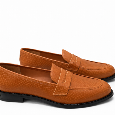 MOCASIN DE CUERO CLASIC ALMENDRA