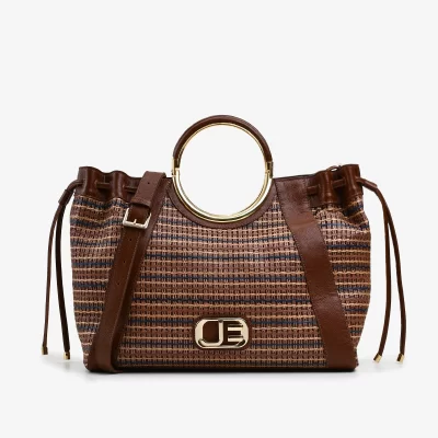 Cartera cuero multi