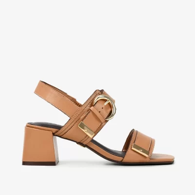 SANDALIA CUERO ALAMO NATURAL