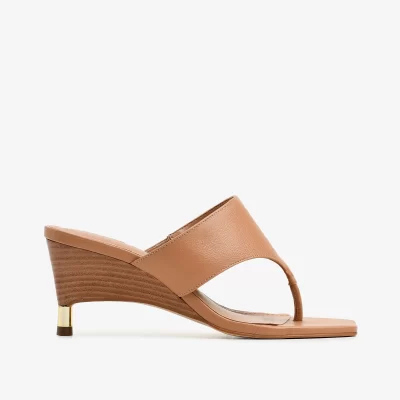 Scarpin cuero a glossy croco alamo