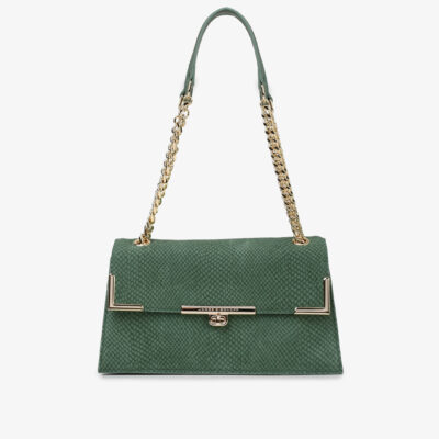 Cartera de Cuero Snake Bambú