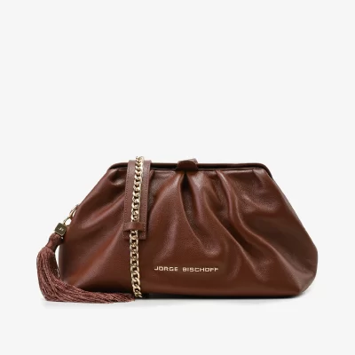 Cartera de Cuero Floter Fresh Tabaco