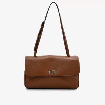 Cartera de Cuero Floter Fresh Tabaco