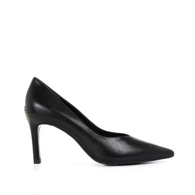 Scarpin cuero liss clasic negro
