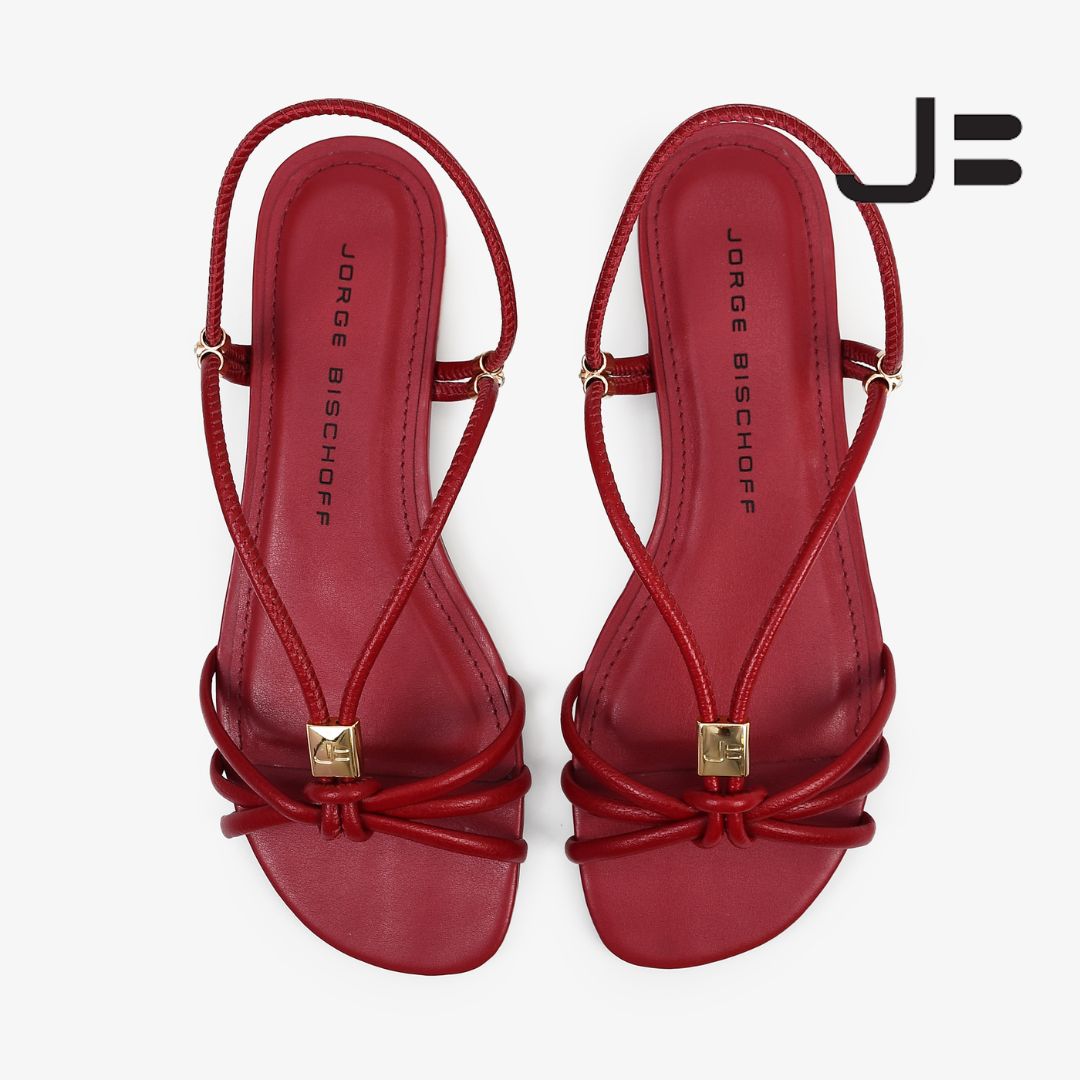 Sandalia cuero floter fresh berry - Imagen 3