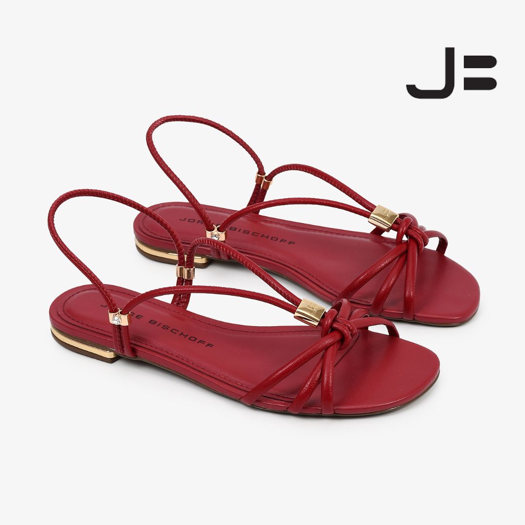Sandalia cuero floter fresh berry - Imagen 2