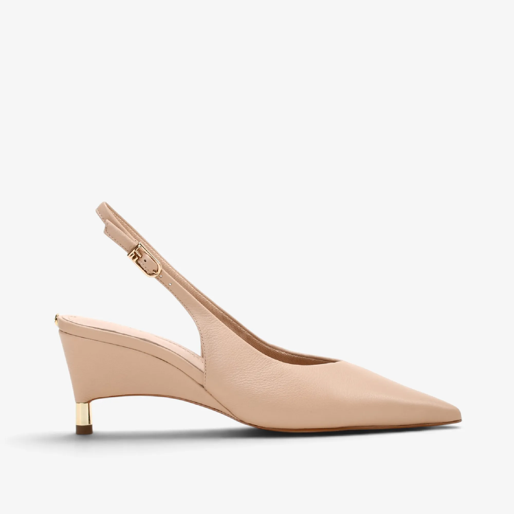 Slingback cuero liss arena
