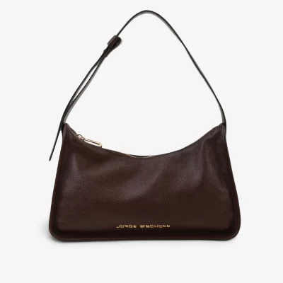 Cartera cuero clasic marrón