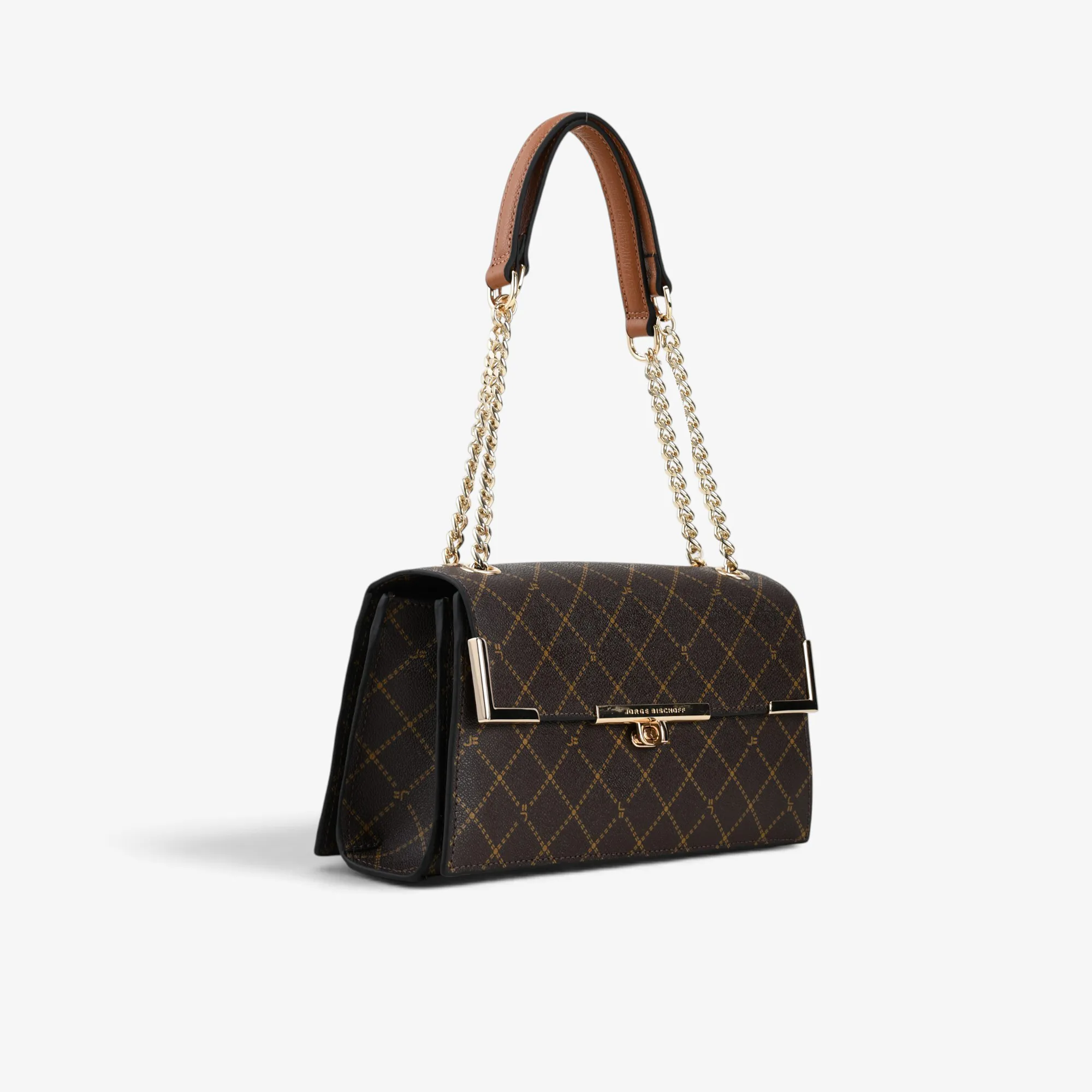 Cartera Monograma JB fresh marrón - Imagen 2