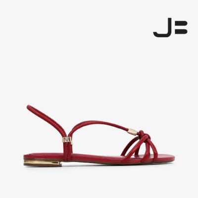 Sandalia cuero floter fresh berry